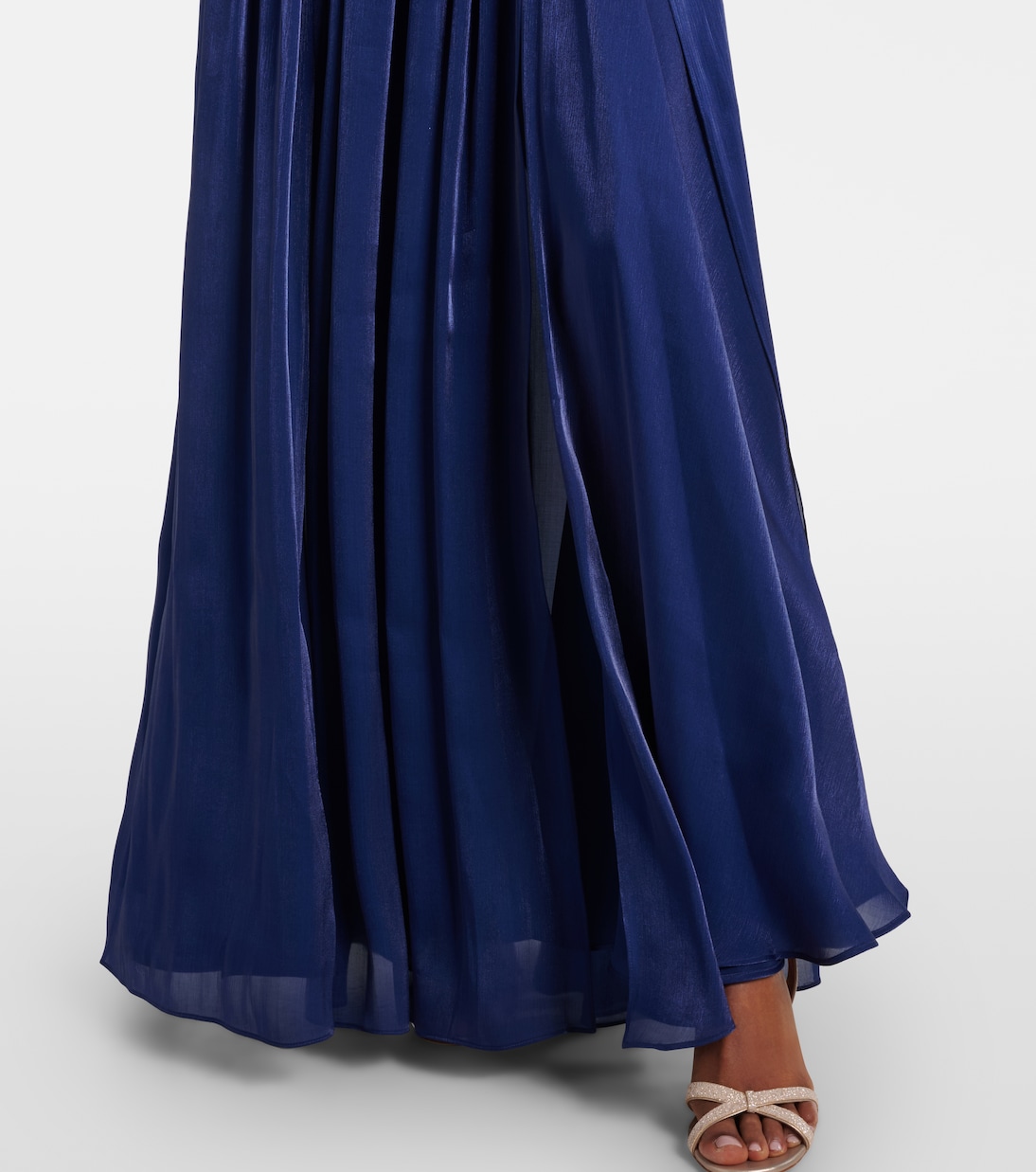 Pleated gown | Costarellos