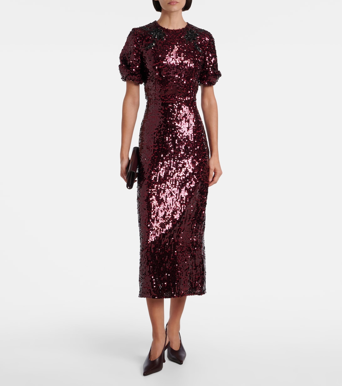 Sequined midi dress | Erdem