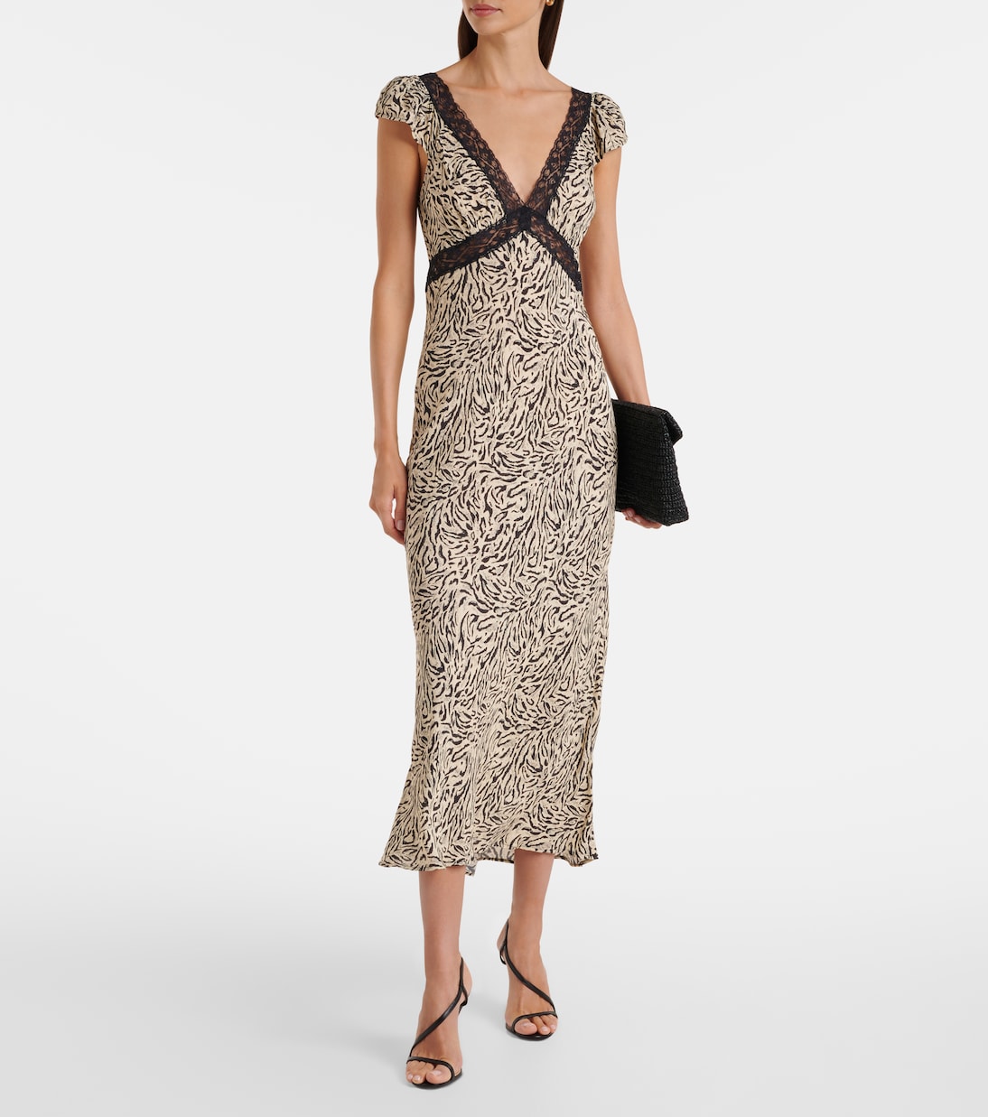 Iggy embroidered midi dress | Rixo