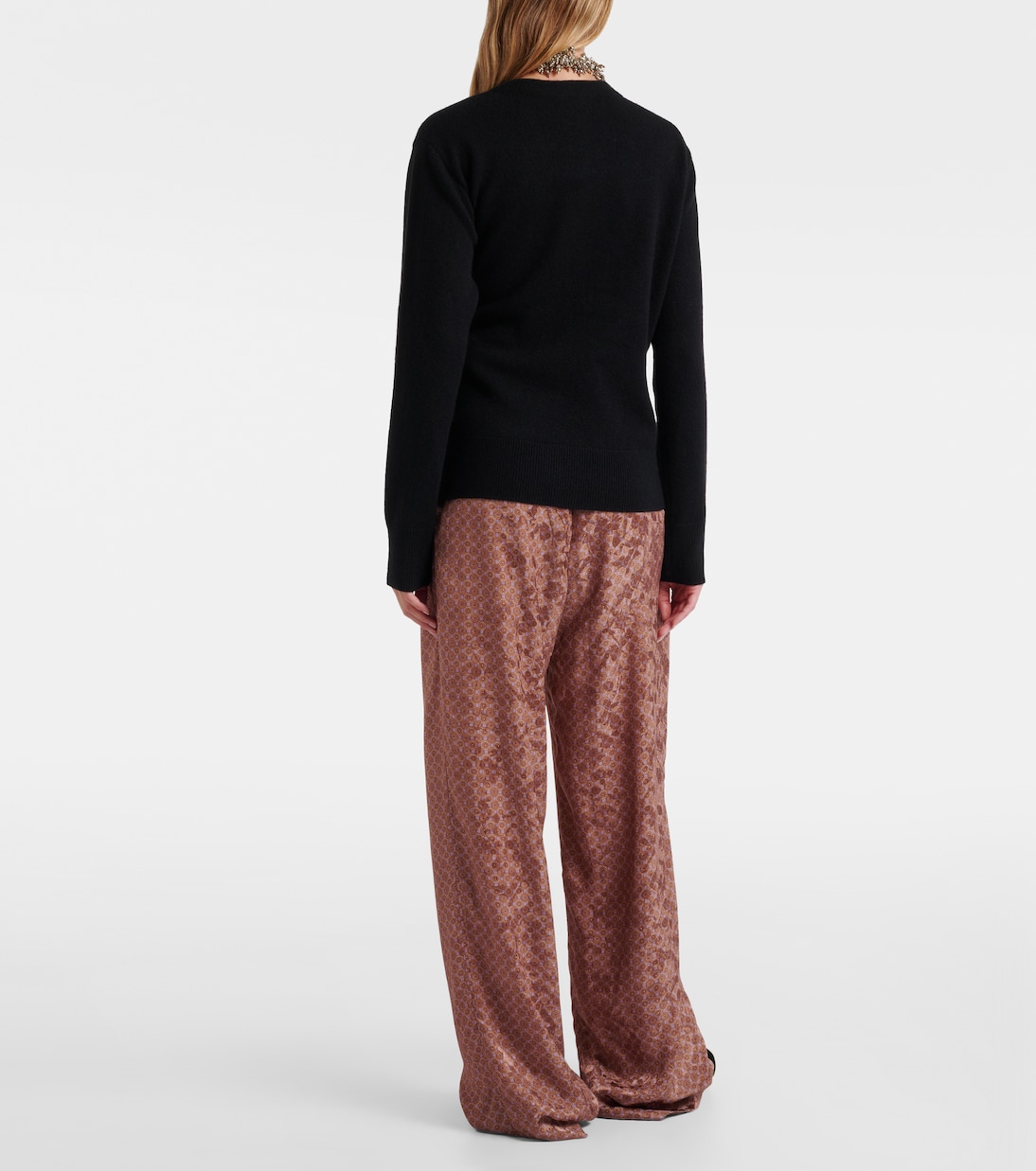 Cardigan aus Kaschmir mit Kristallen | Dries Van Noten
