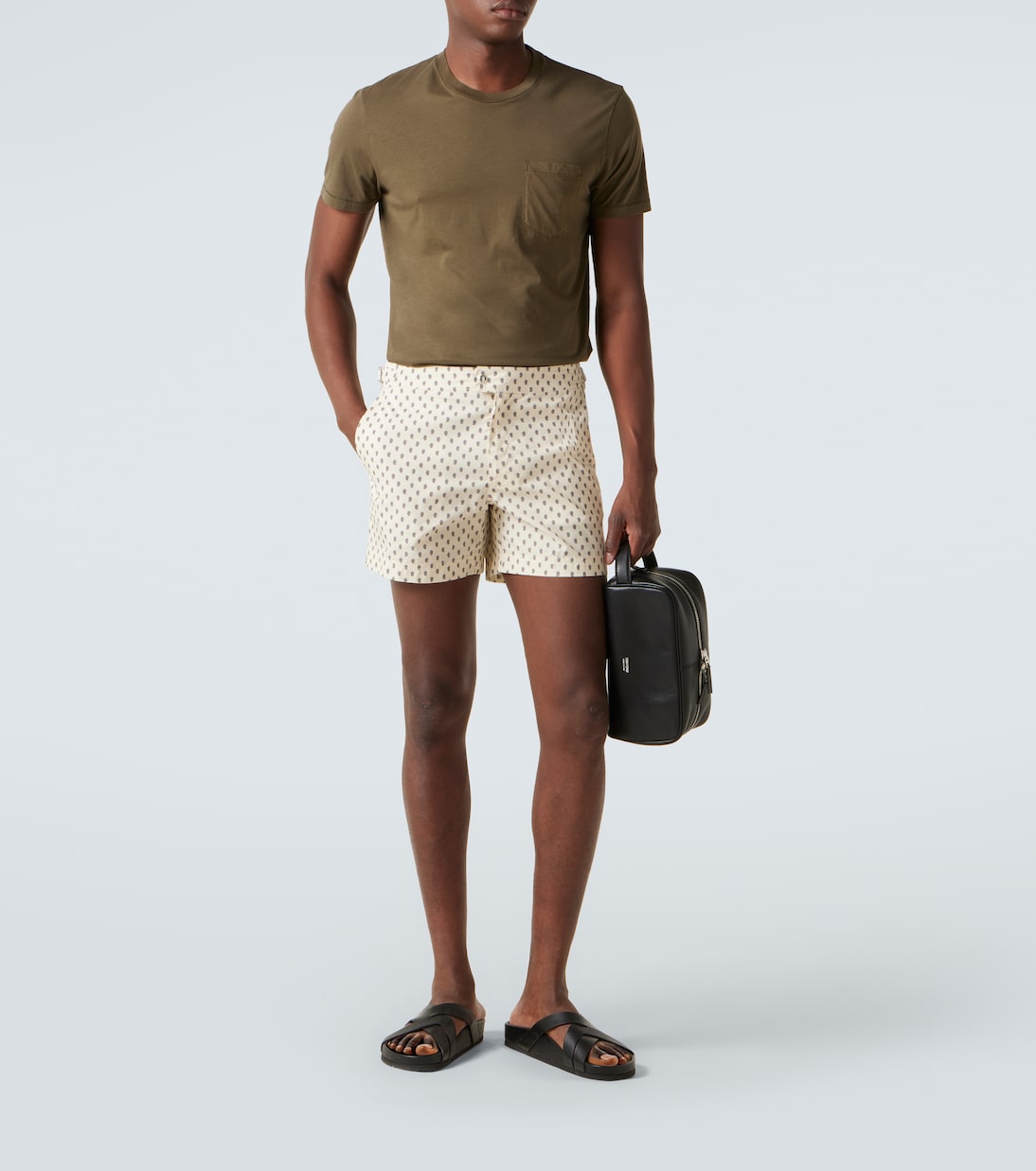 T-Shirt aus Baumwolle und Seide | Tom Ford