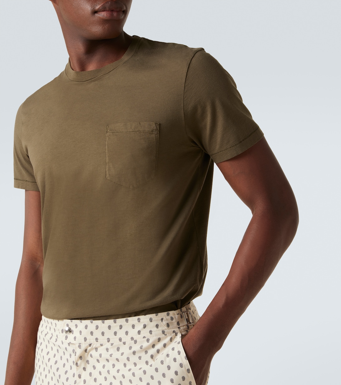 T-Shirt aus Baumwolle und Seide | Tom Ford