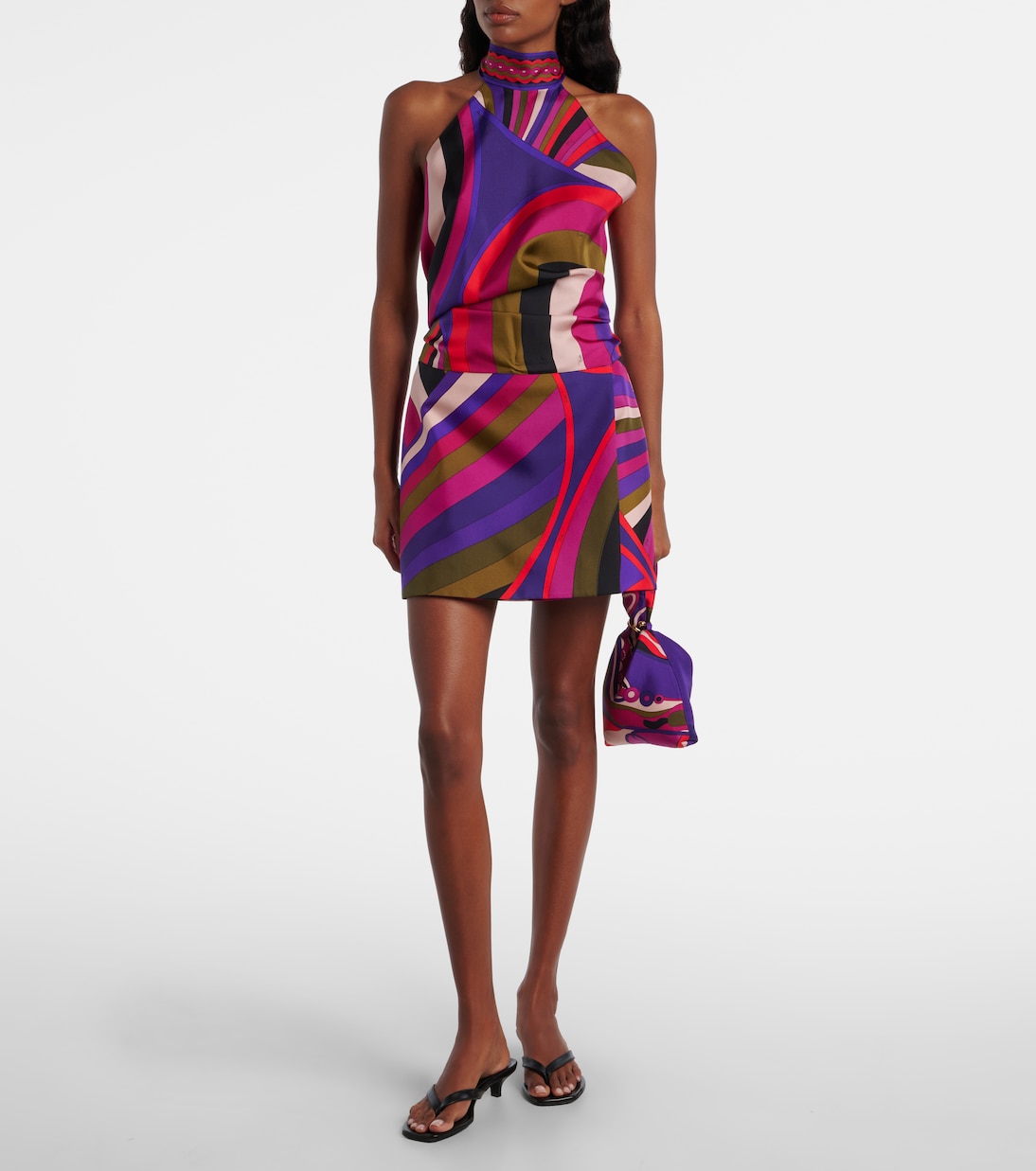 Iride silk wrap skirt | Pucci
