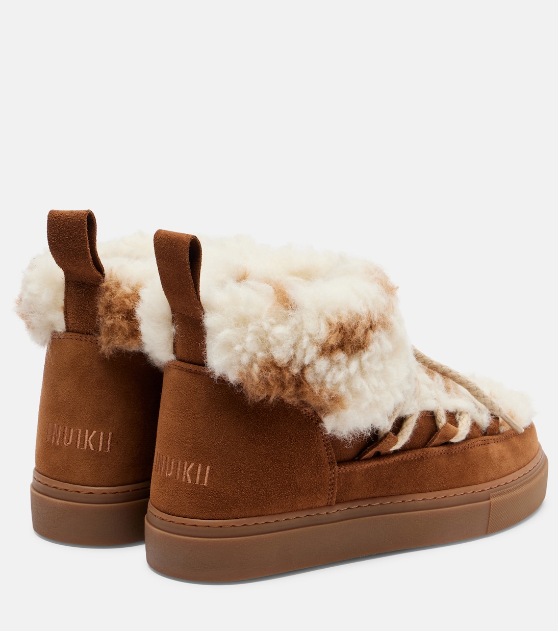 Schneestiefel Teddy Low aus Veloursleder | Inuikii