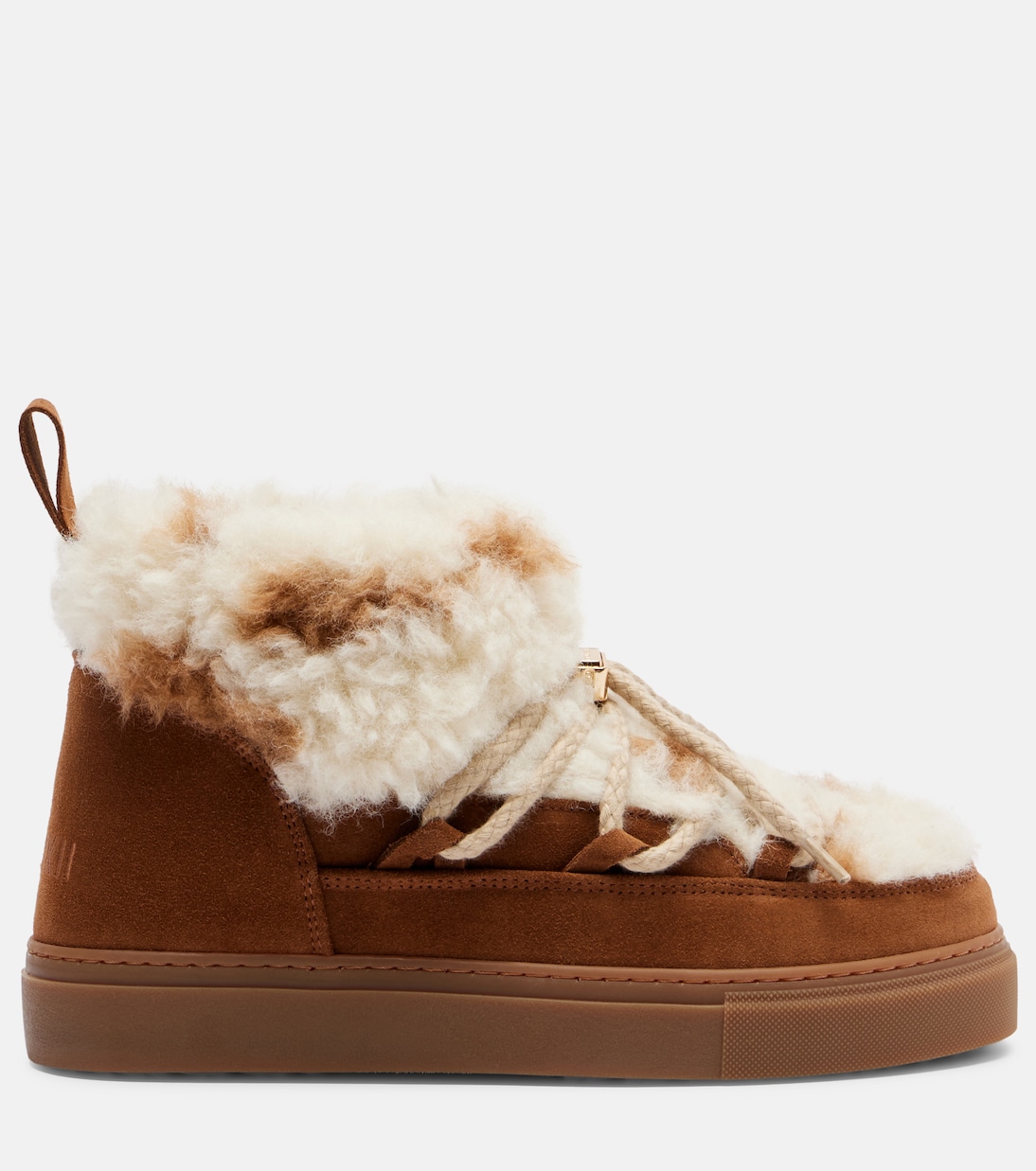 Schneestiefel Teddy Low aus Veloursleder | Inuikii