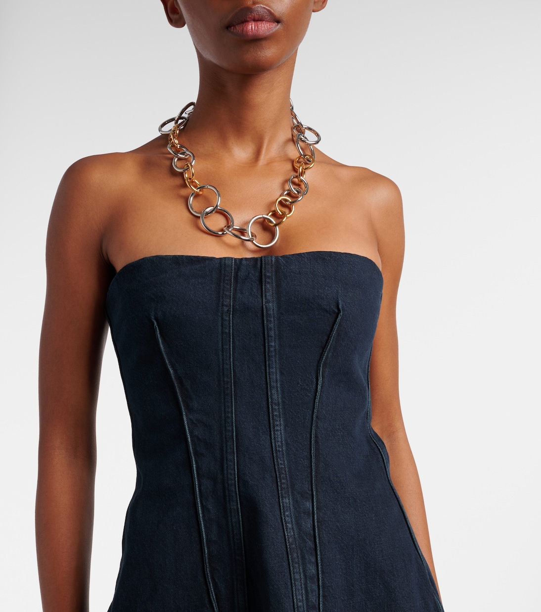 Lara denim corset | Agolde