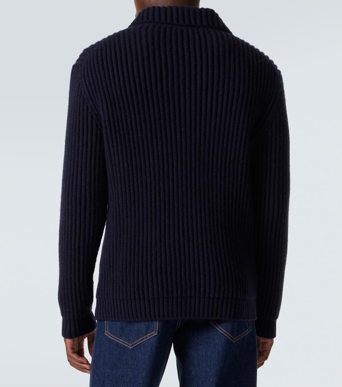 Hornby cashmere zip-up cardigan | The Row