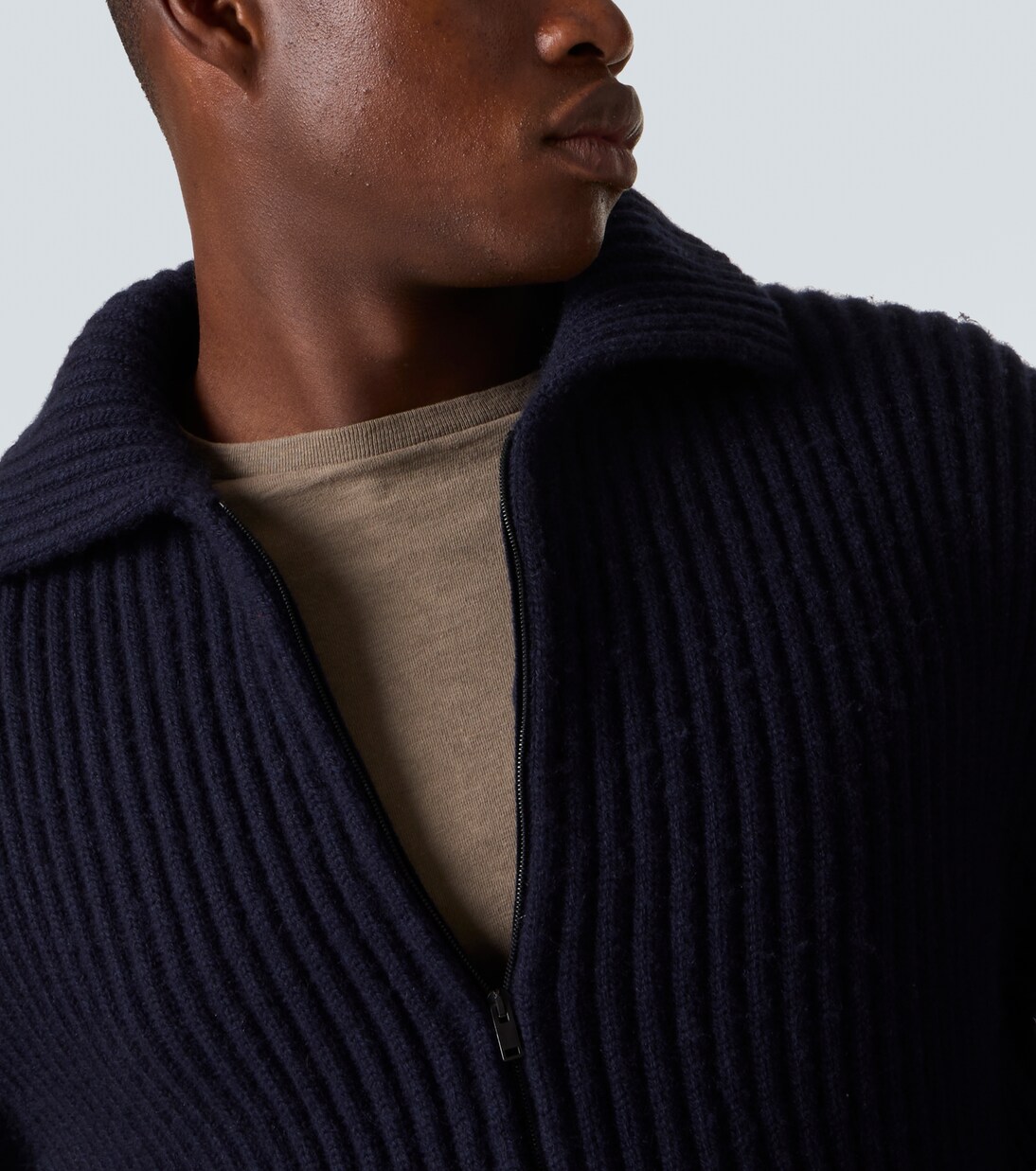 Hornby cashmere zip-up cardigan | The Row