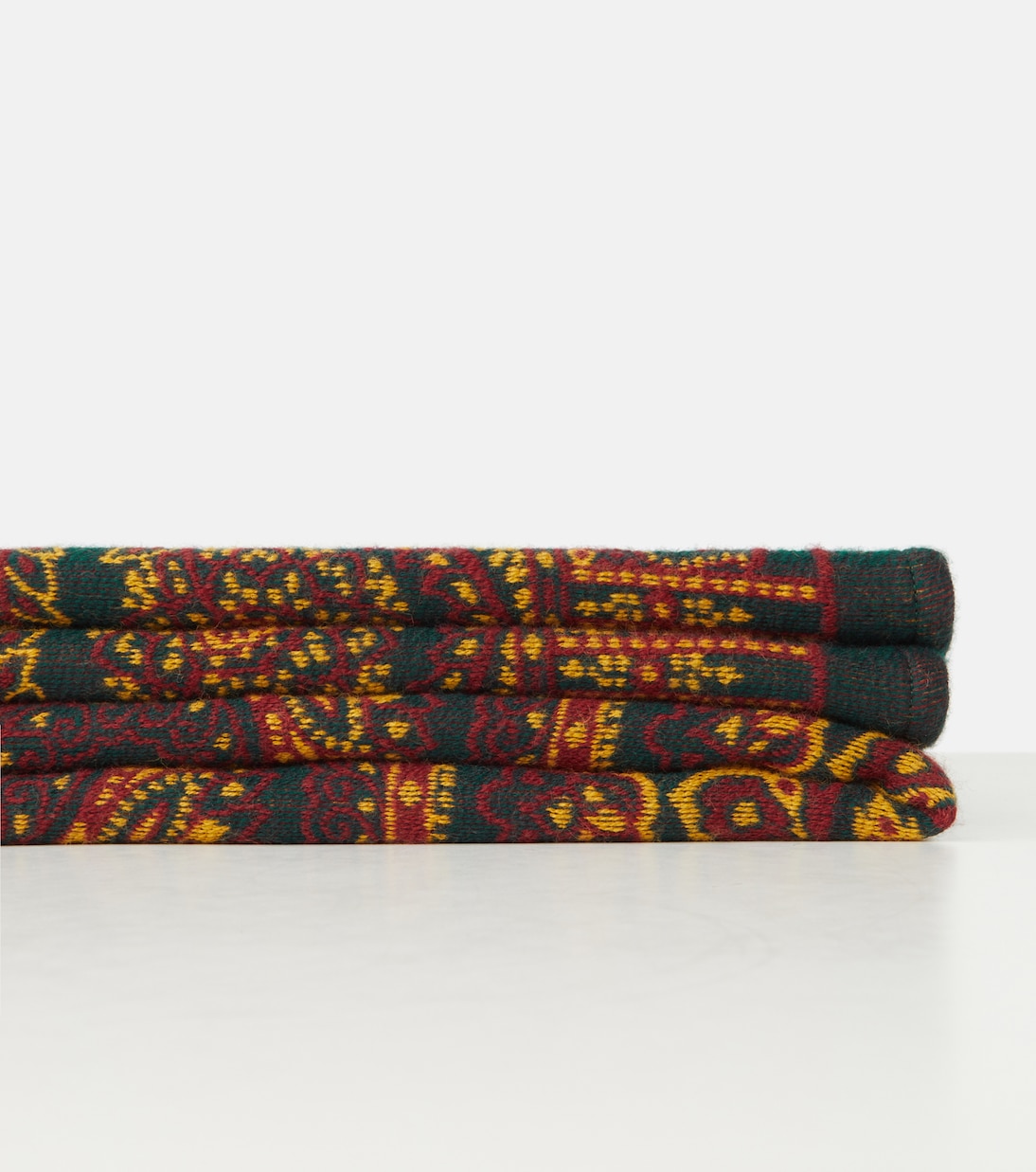 Paisley wool and silk-blend throw | Etro