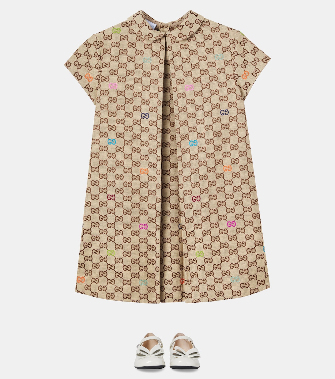 Kleid GG aus einem Baumwollgemisch | Gucci Kids