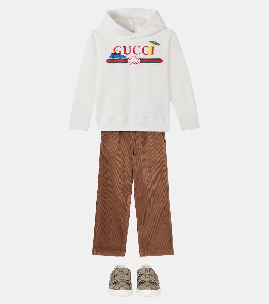X Euan Roberts Hoodie aus Baumwolle | Gucci Kids