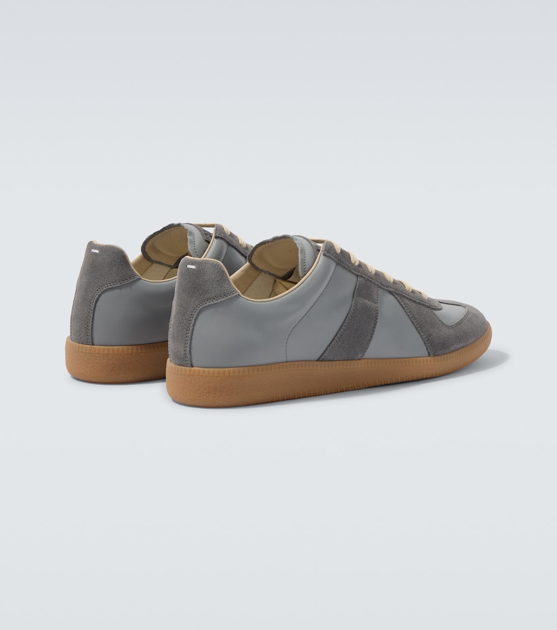 Sneakers Replica aus Veloursleder und Leder | Maison Margiela