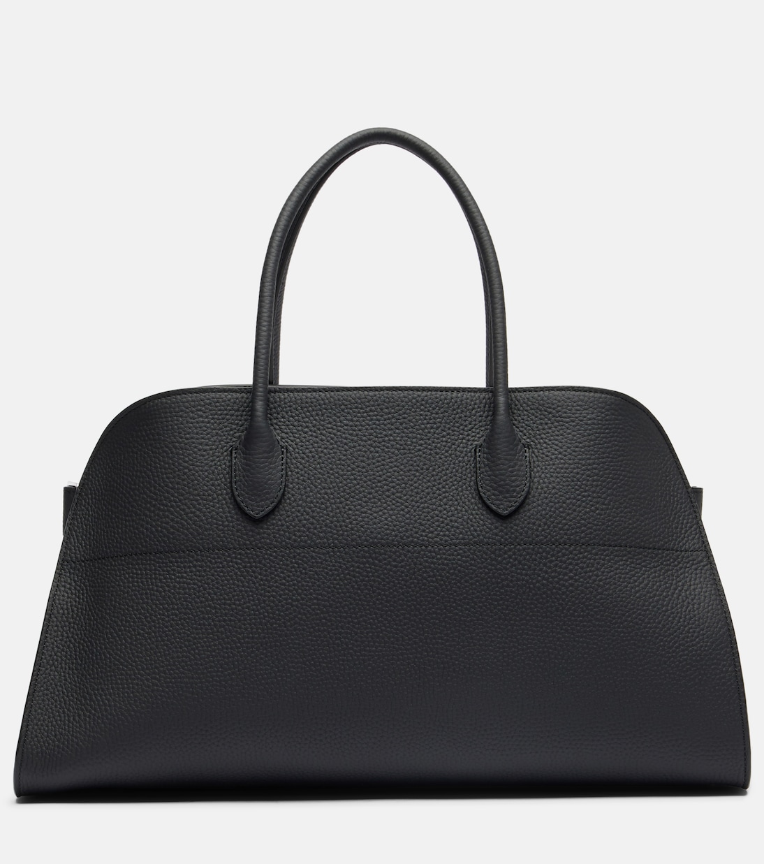 Margaux East-West leather tote bag | The Row