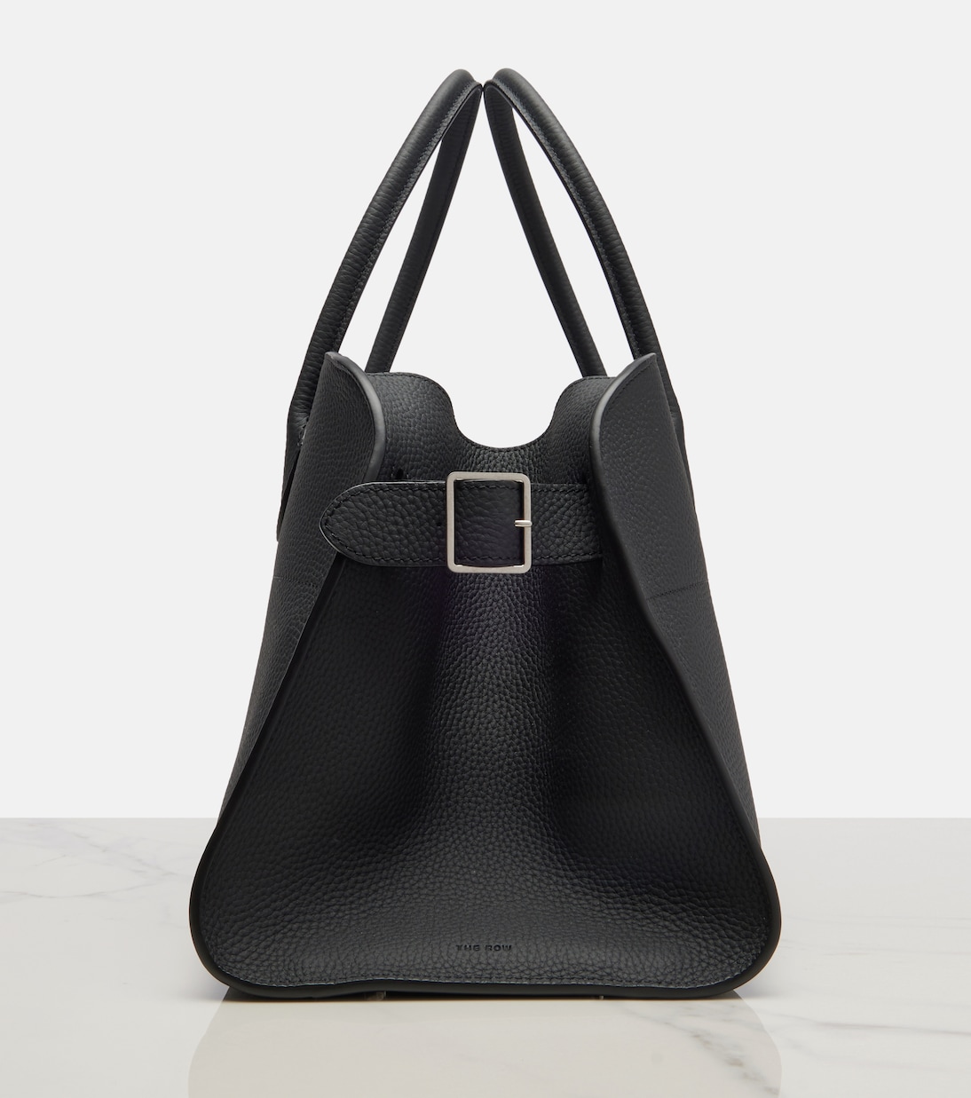 Margaux East-West leather tote bag | The Row