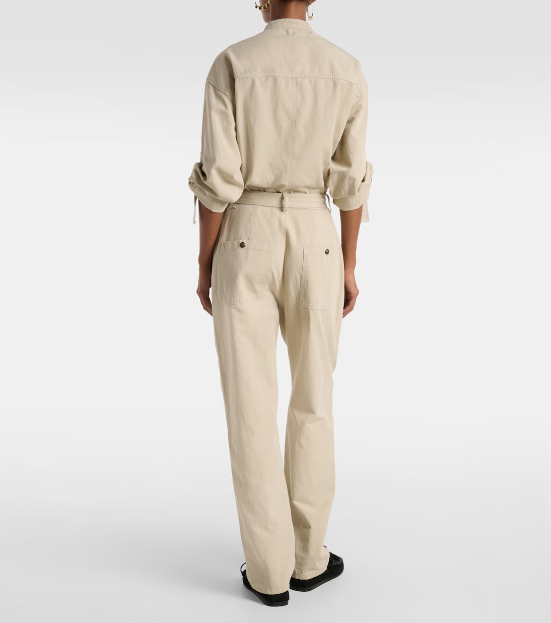 Jumpsuit Nessime aus Baumwolle und Leinen | Marant Etoile