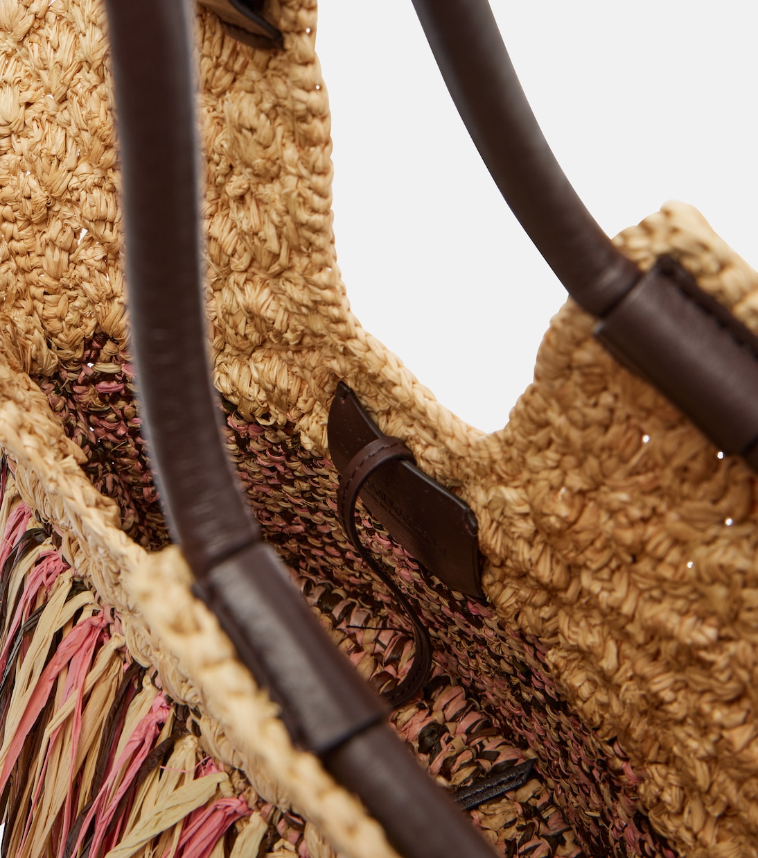 Goldentime Small raffia tote bag | Zimmermann