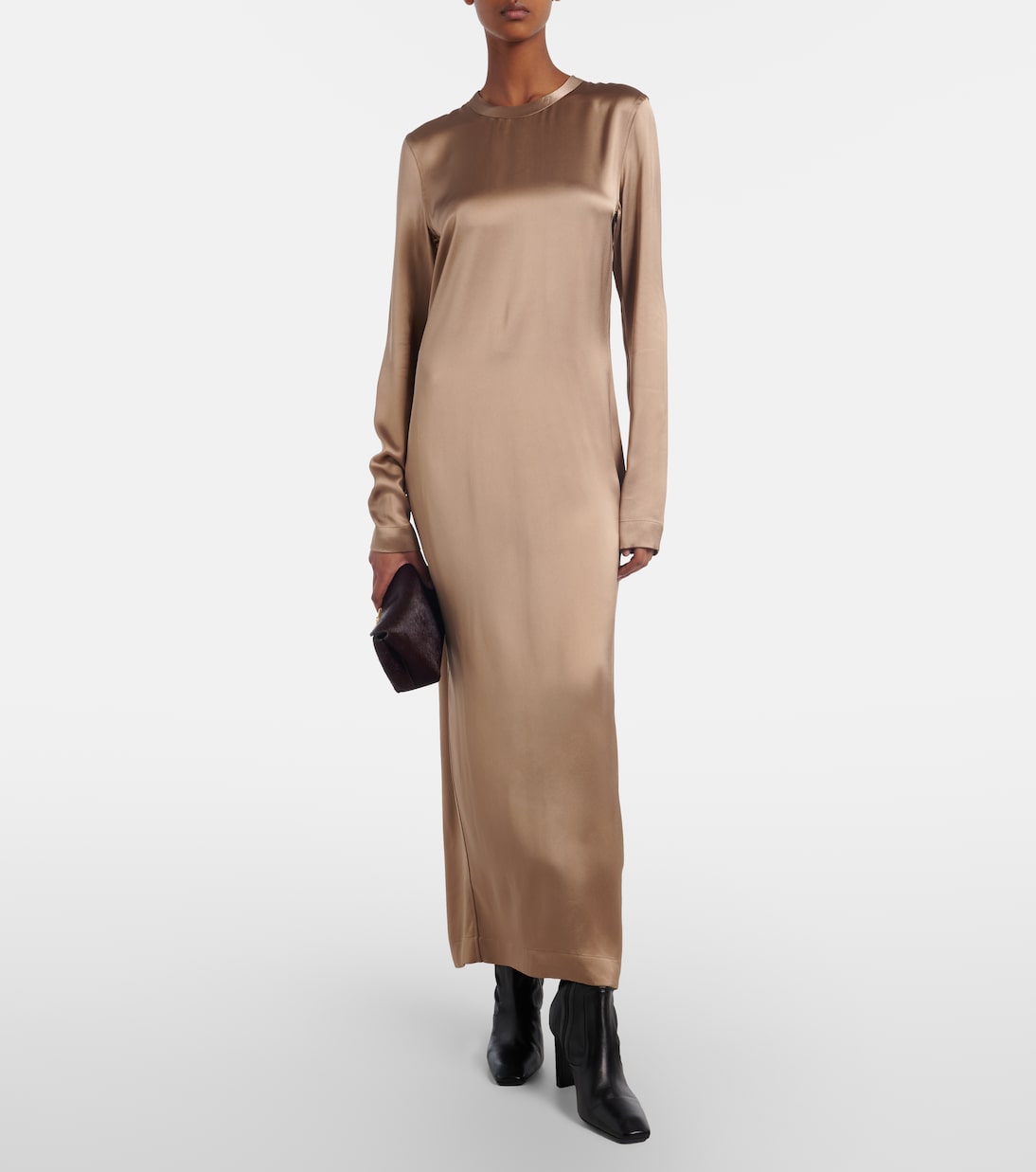 T-Lock calf hair clutch | Toteme