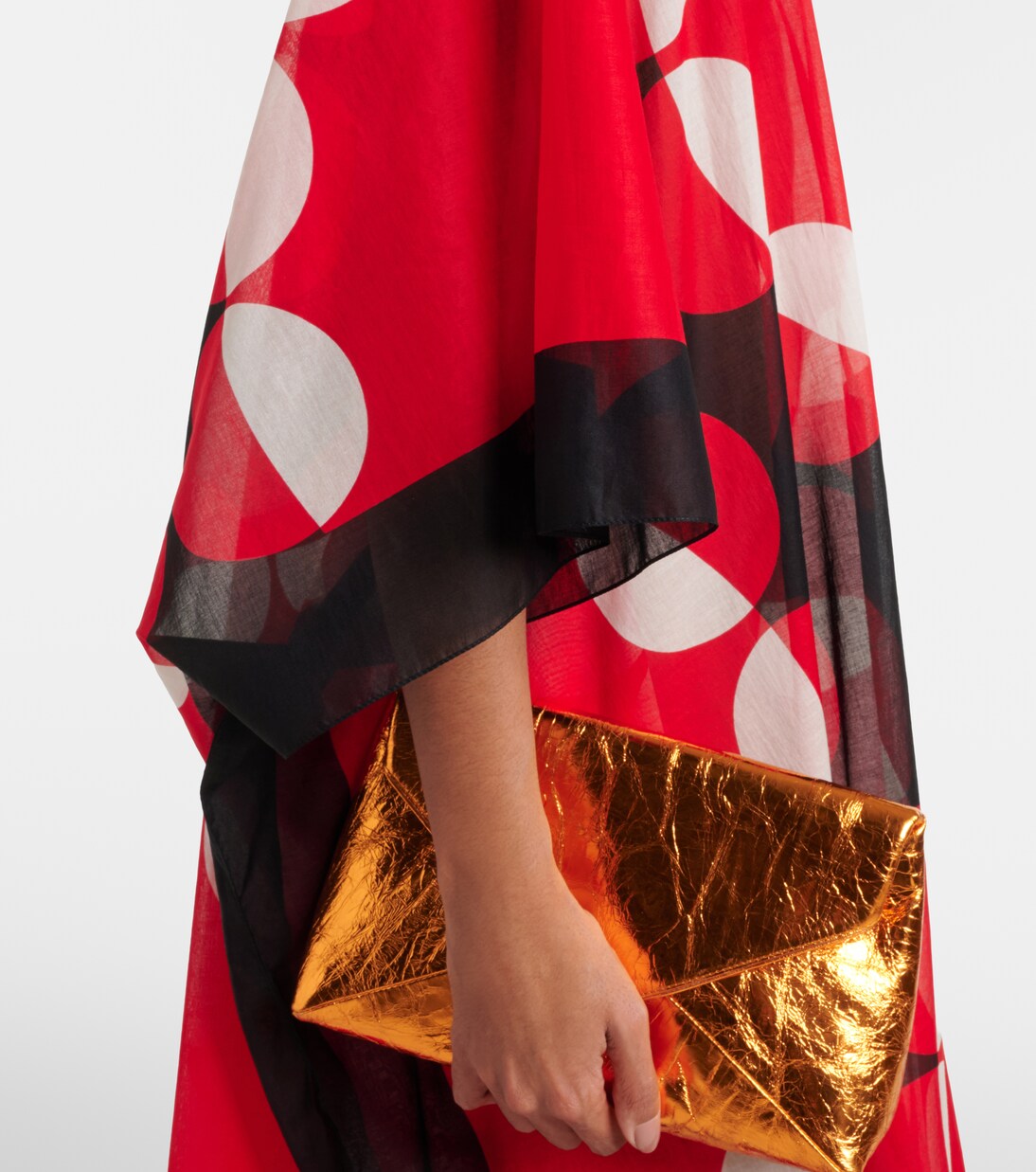 Cafetan en coton imprimé | Dries Van Noten