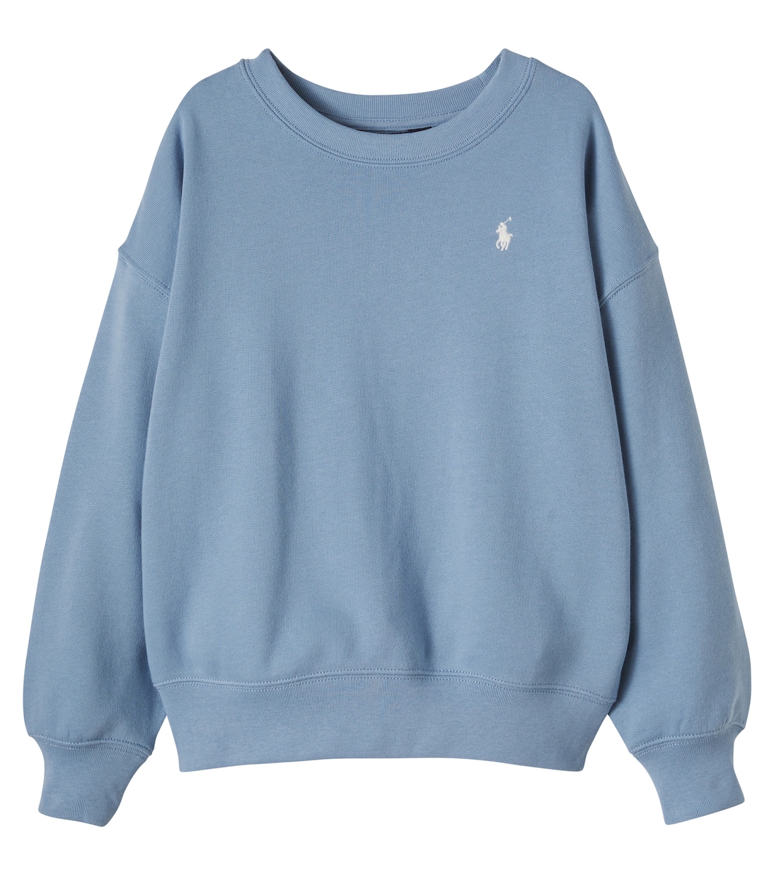 Printed cotton-blend jersey sweatshirt | Polo Ralph Lauren Kids