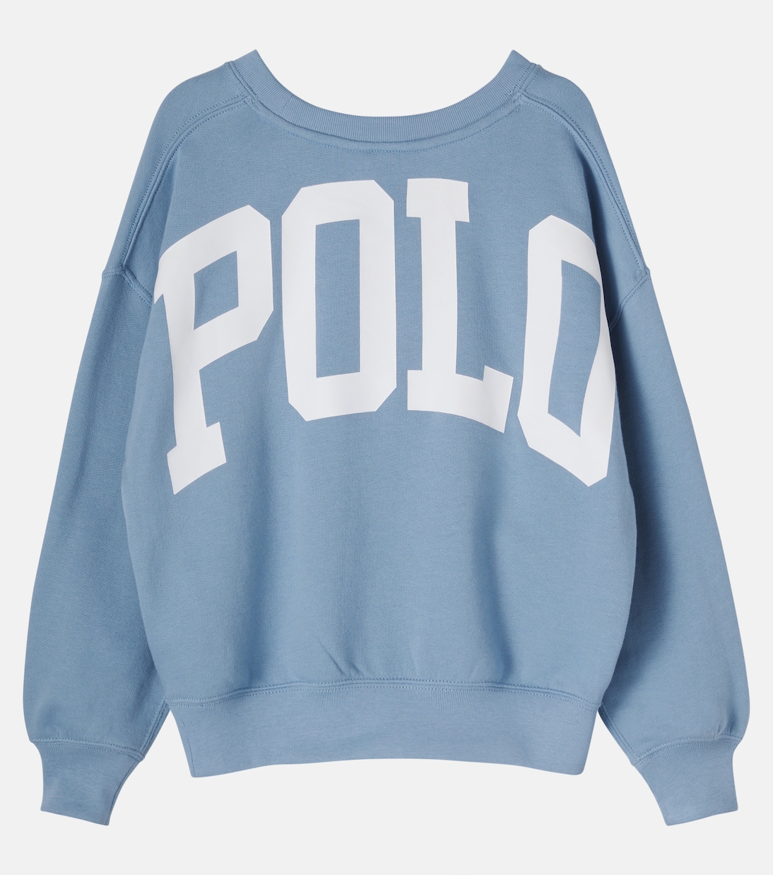 Printed cotton-blend jersey sweatshirt | Polo Ralph Lauren Kids