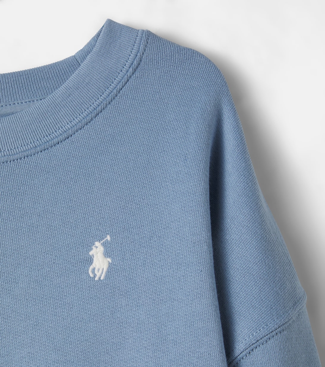 Printed cotton-blend jersey sweatshirt | Polo Ralph Lauren Kids