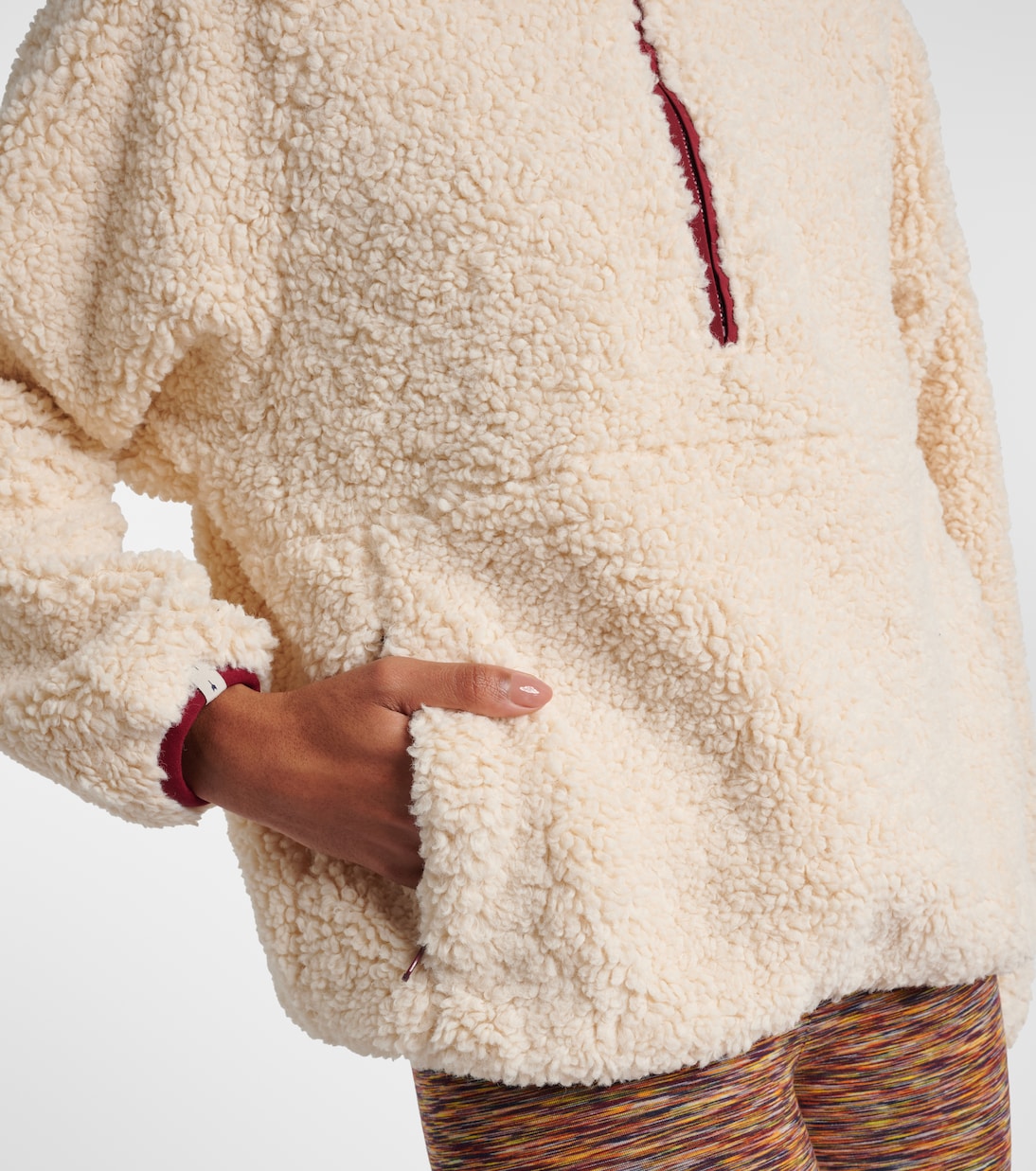 Harlow half-zip top | The Upside