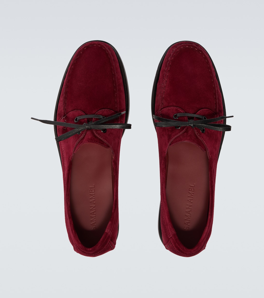 City Moc suede boat shoes | Saman Amel