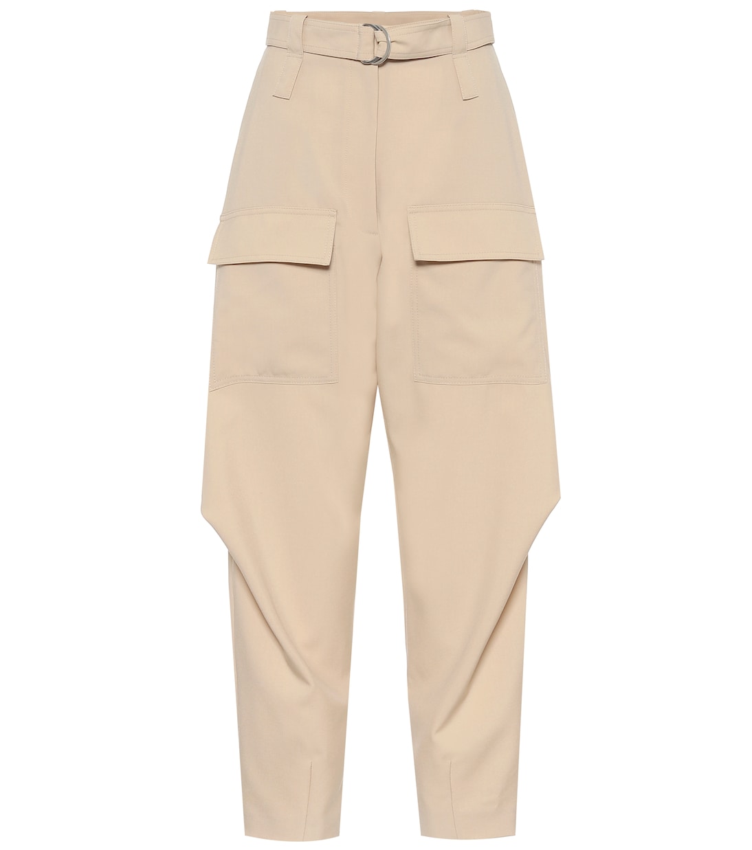 Adaline wool carrot-leg cargo pants | Stella McCartney
