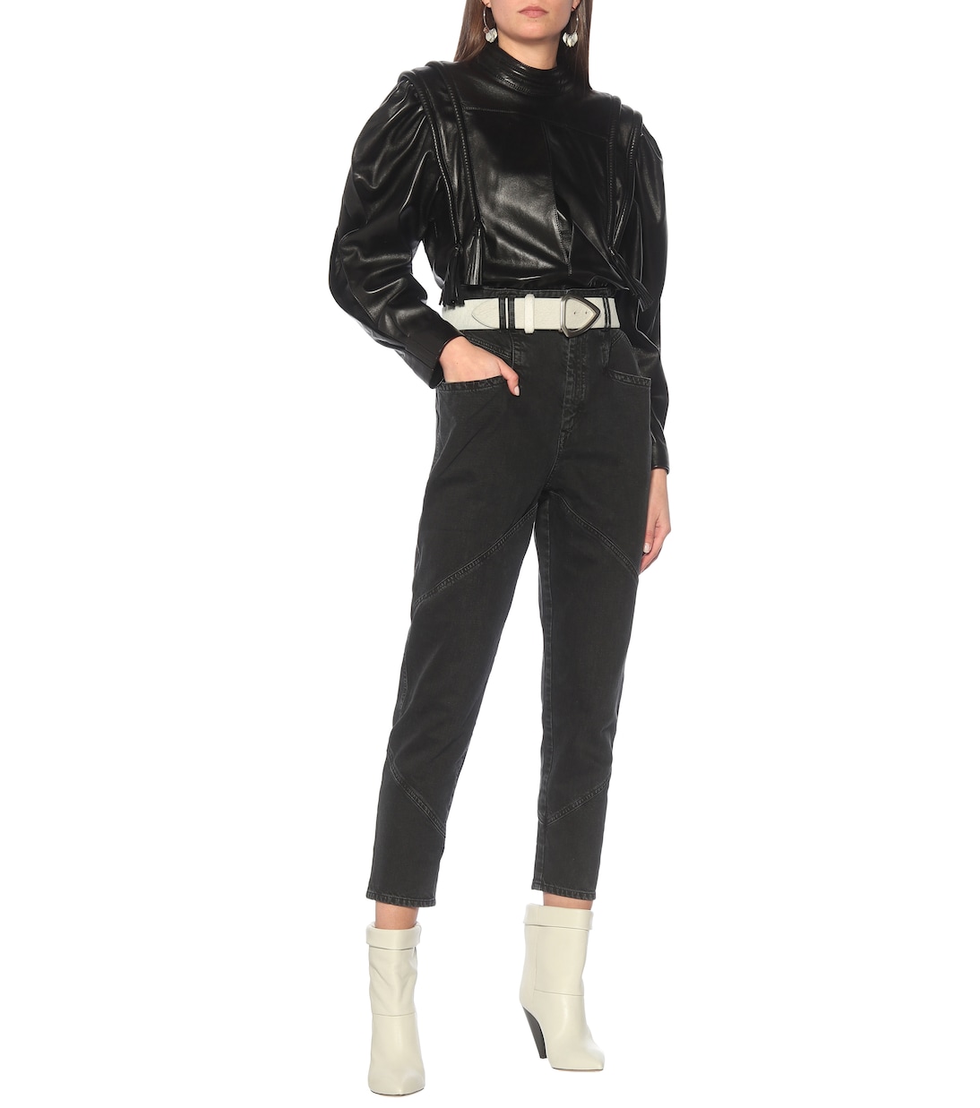 Top Lars in pelle | Isabel Marant