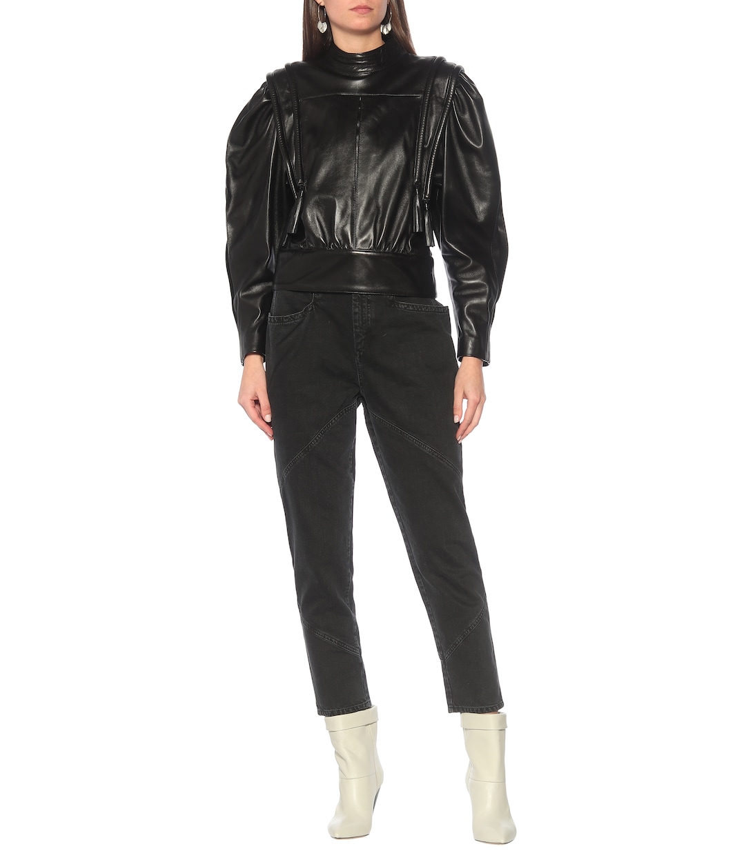Top Lars in pelle | Isabel Marant