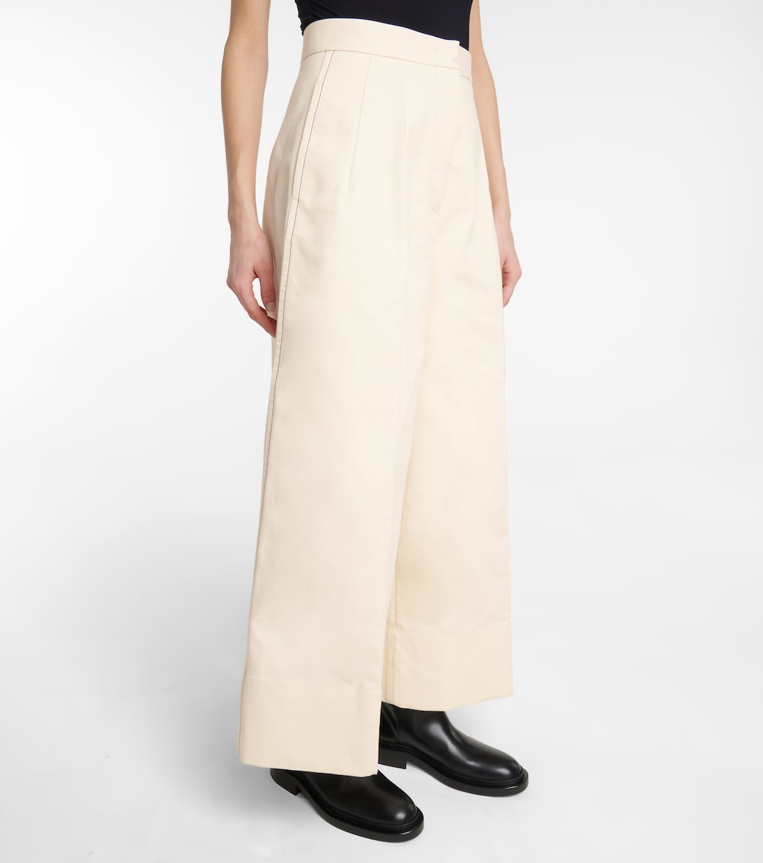 Pantalon ample en coton | Jil Sander