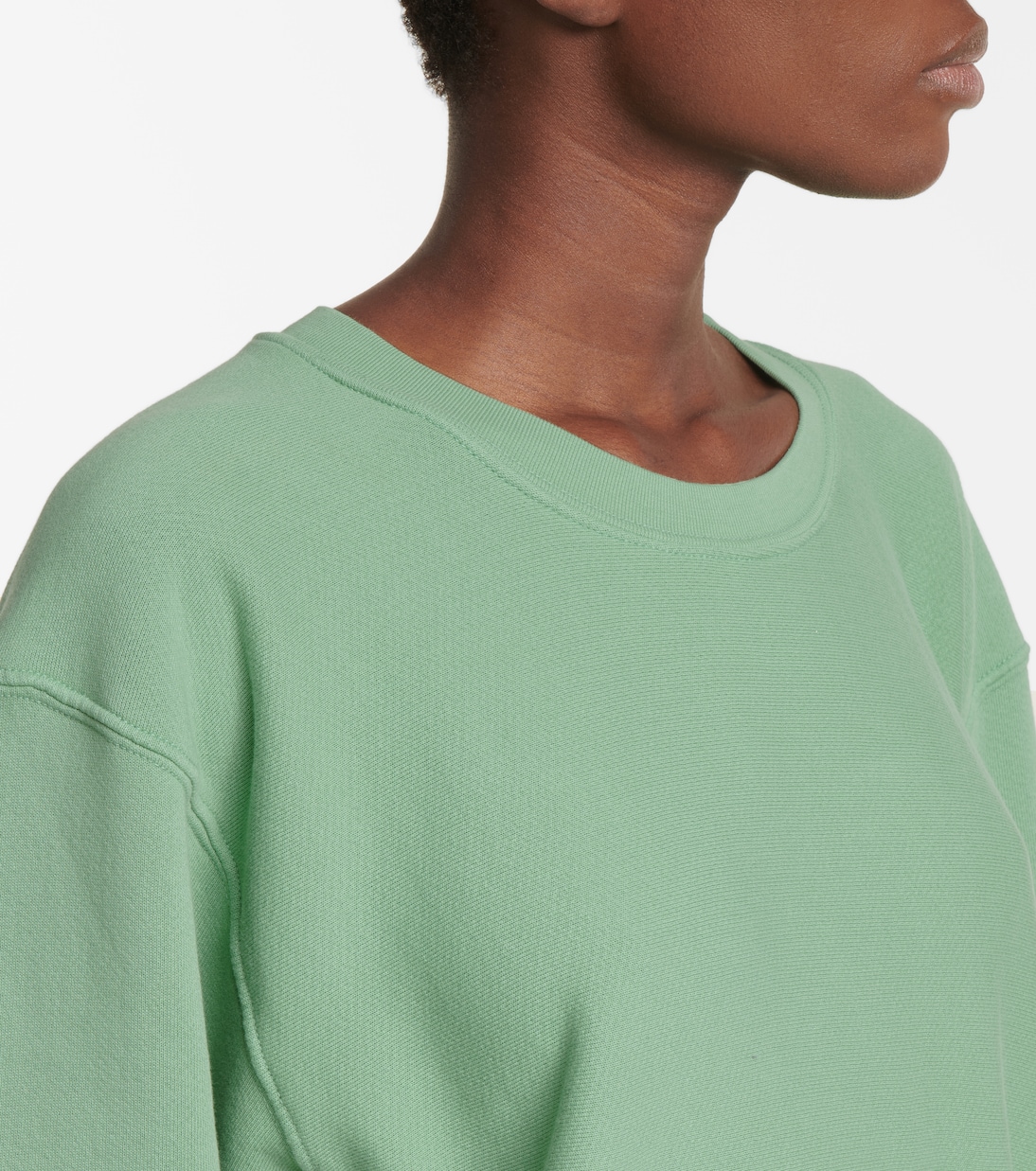 Sudadera de tejido polar de algodón | Les Tien