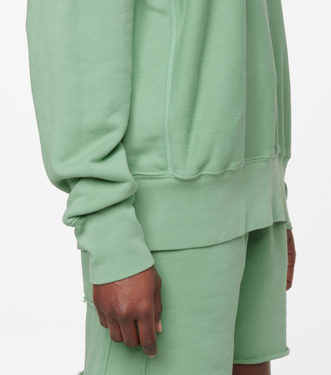 Sudadera de tejido polar de algodón | Les Tien