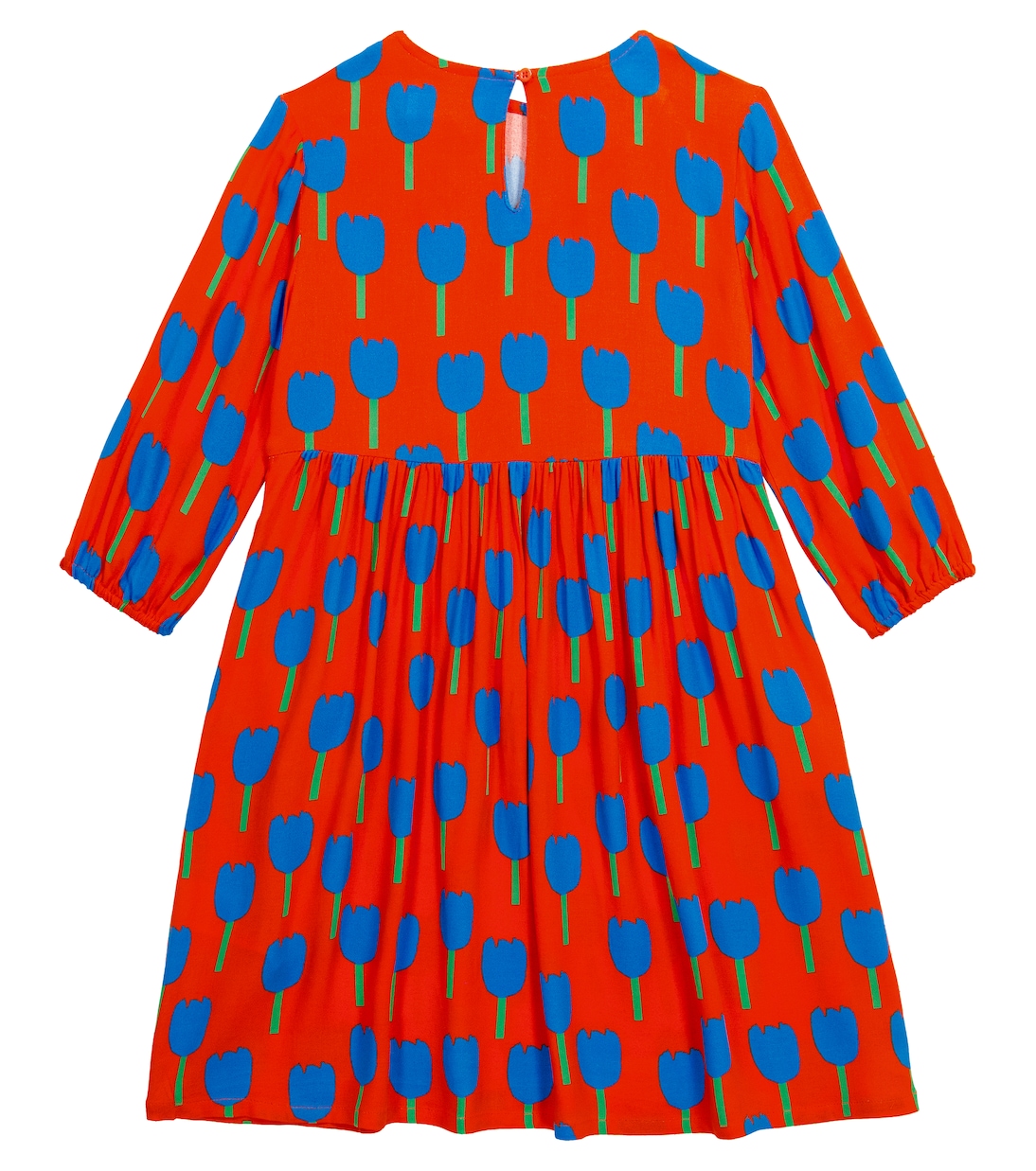 Bedrucktes Kleid aus Crêpe | Stella McCartney Kids