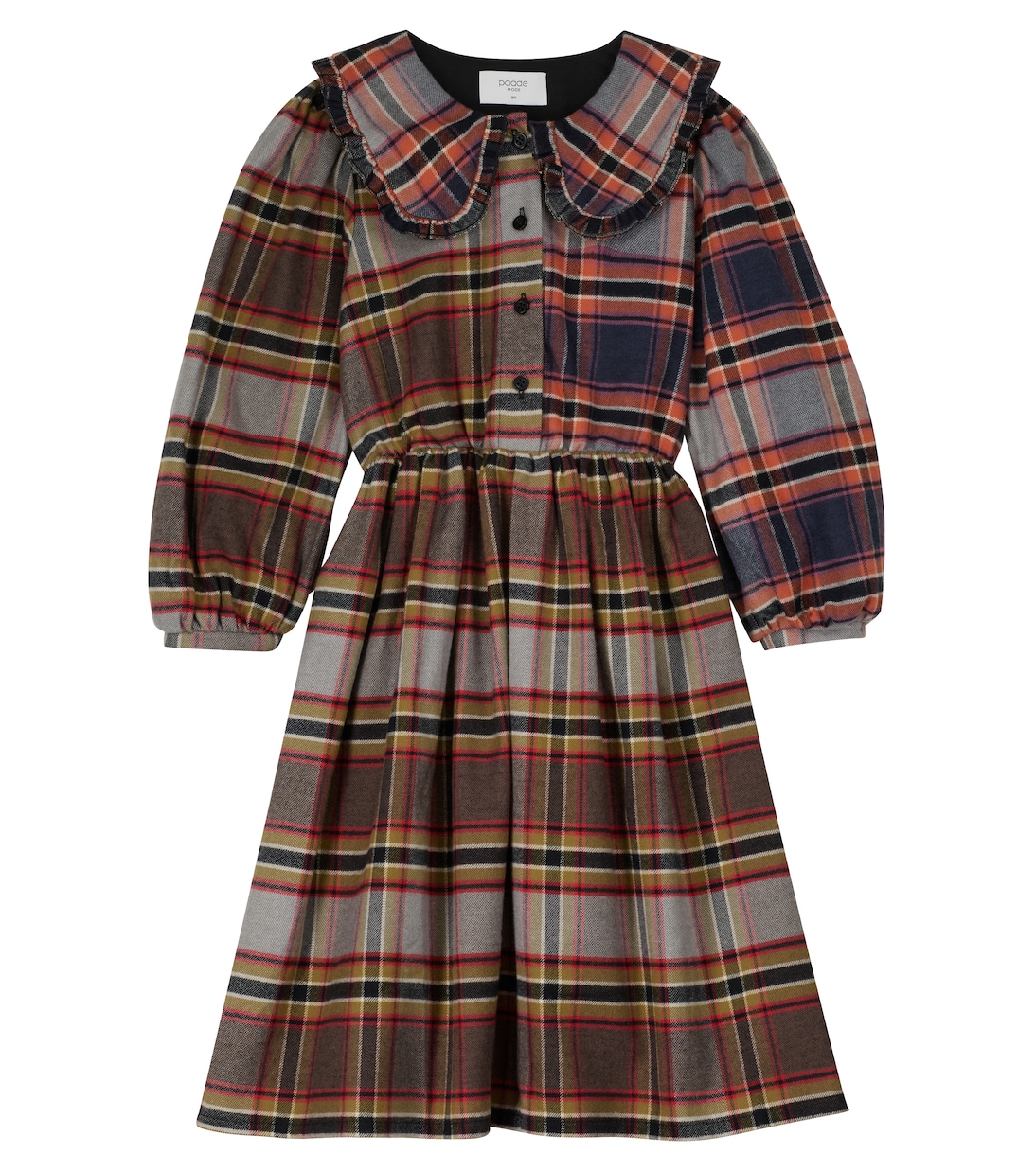 Checked cotton dress | Paade Mode