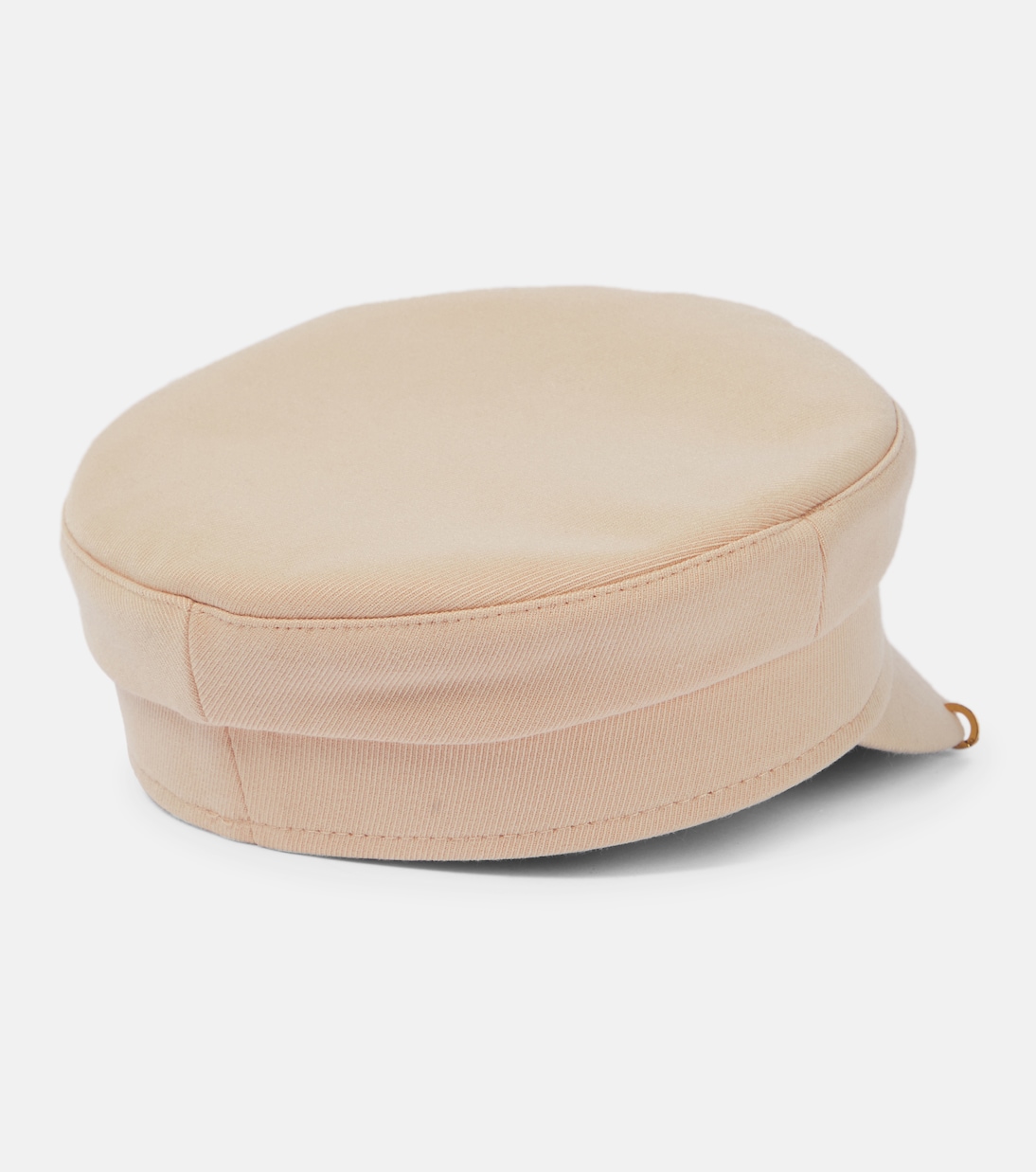 Cappello baker boy in twill con dettagli decorativi RUSLAN BAGINSKIY per giovani trendy