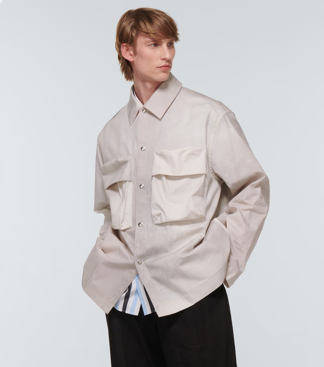 Hemdjacke aus Baumwolle | OAMC