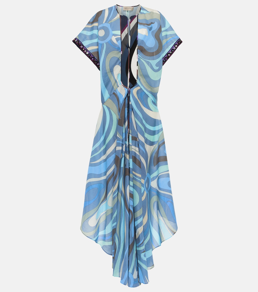 Caftán de algodón estampado | Pucci