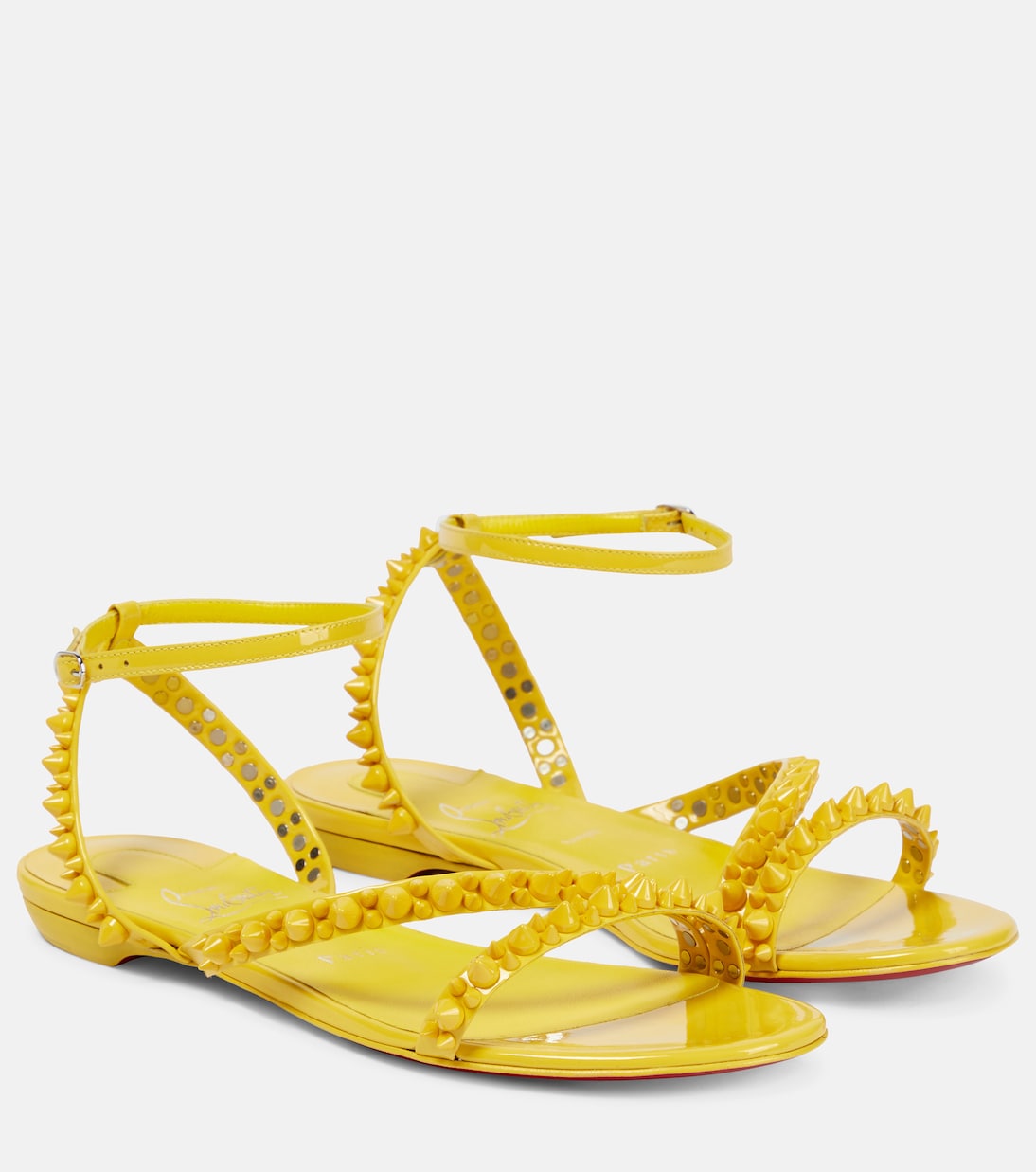 Sandalen Mafaldina Spikes aus Lackleder | Christian Louboutin