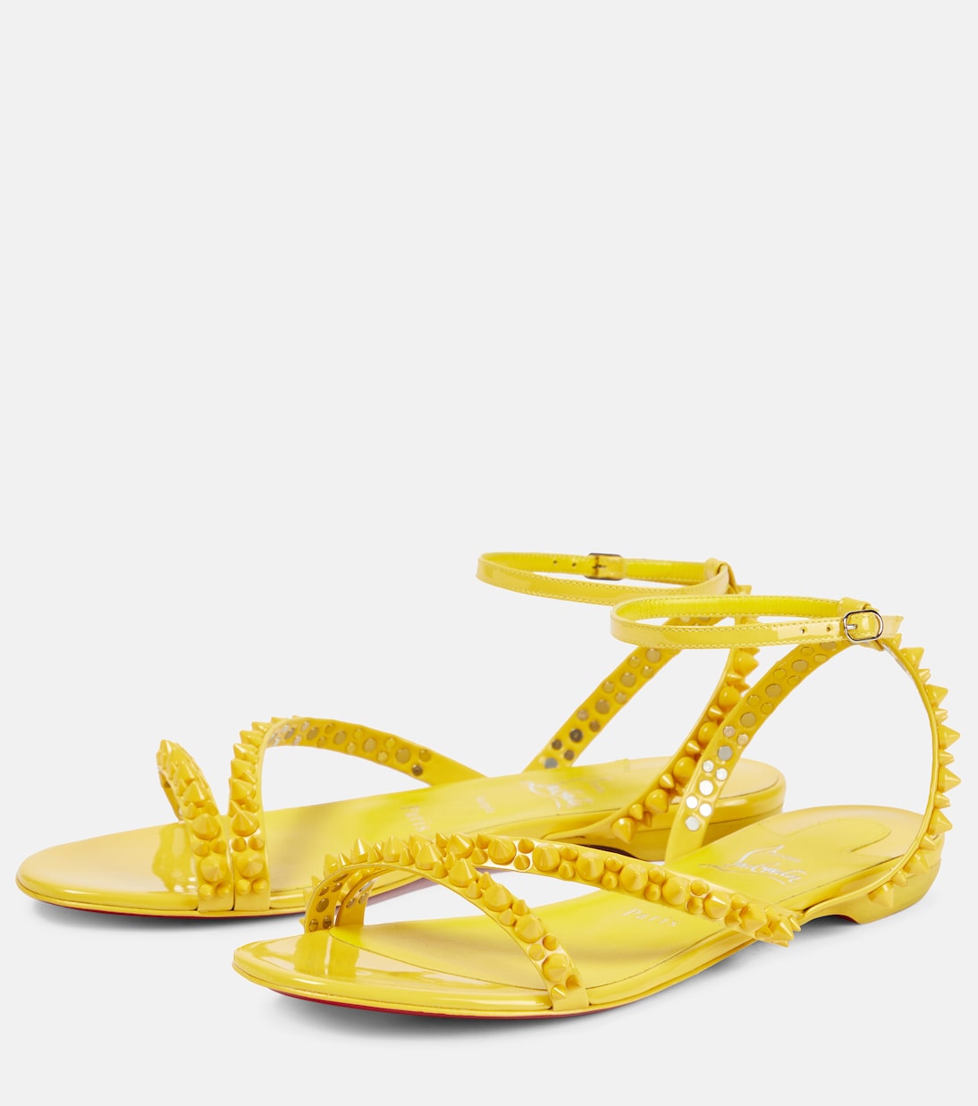 Sandalen Mafaldina Spikes aus Lackleder | Christian Louboutin