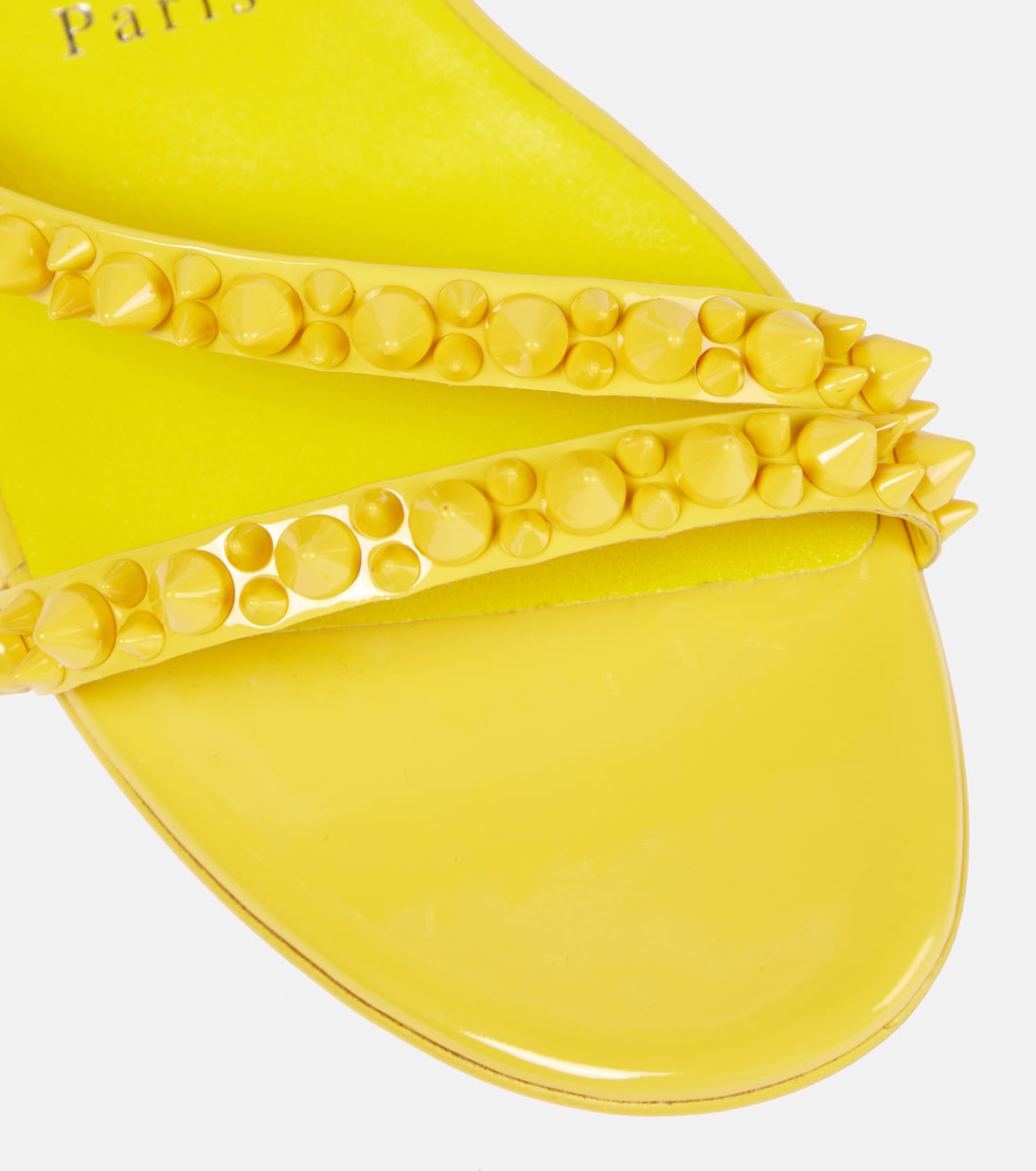 Sandalen Mafaldina Spikes aus Lackleder | Christian Louboutin