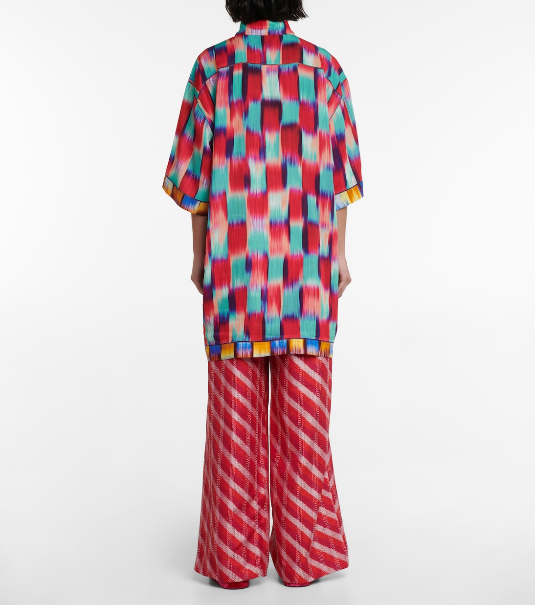 Printed oversized shirt | Dries Van Noten