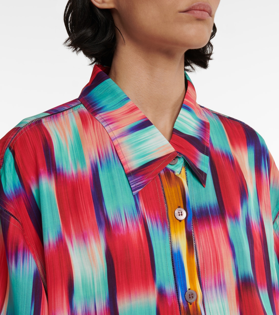 Printed oversized shirt | Dries Van Noten