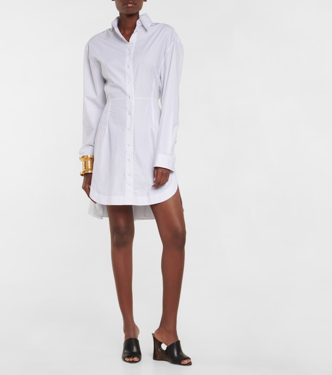 Abito chemisier in cotone | Alaïa