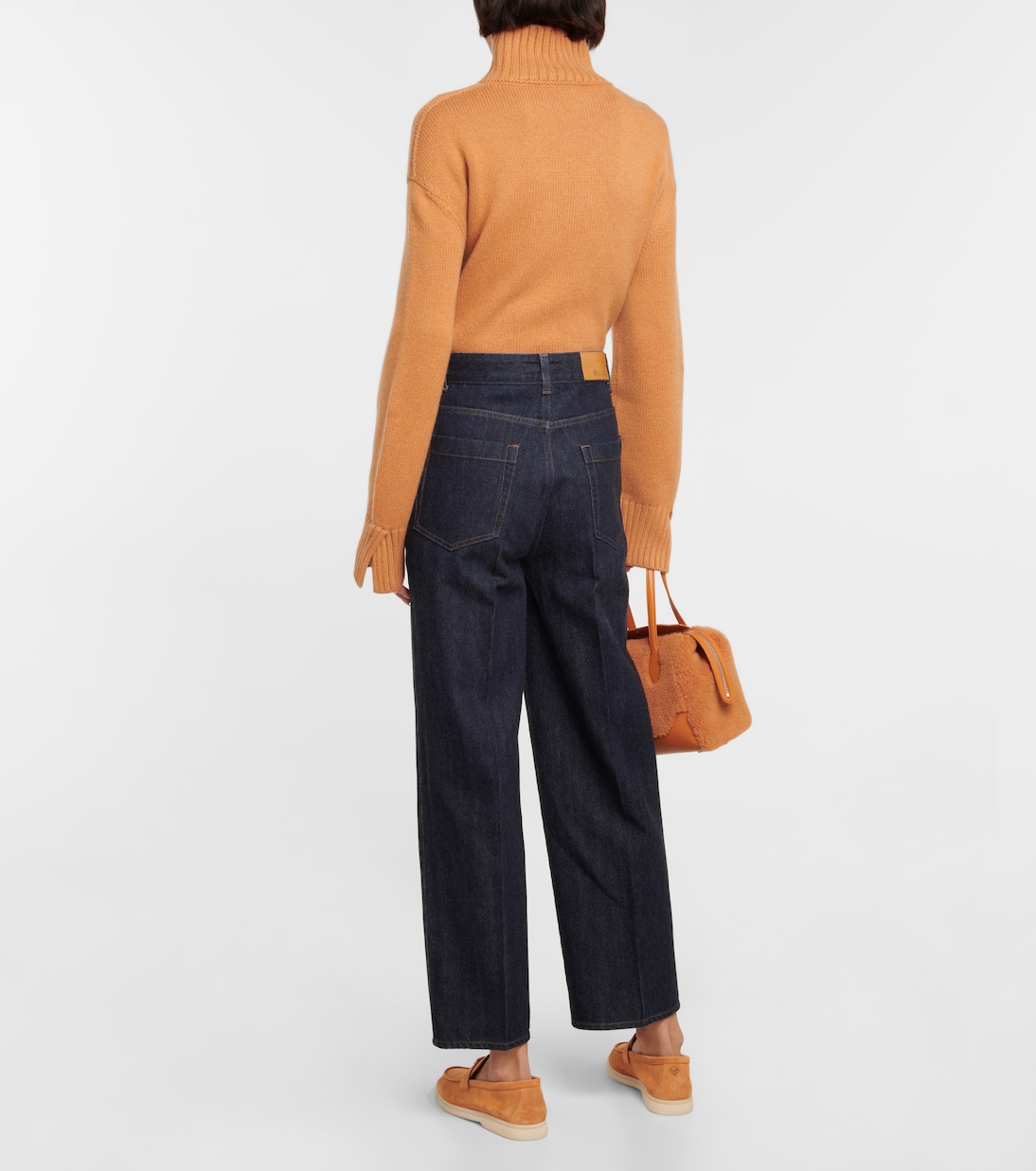 Jean droit à taille haute | Loro Piana