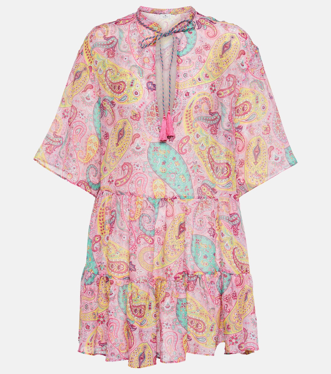 Minikleid aus Baumwolle und Seide | Etro
