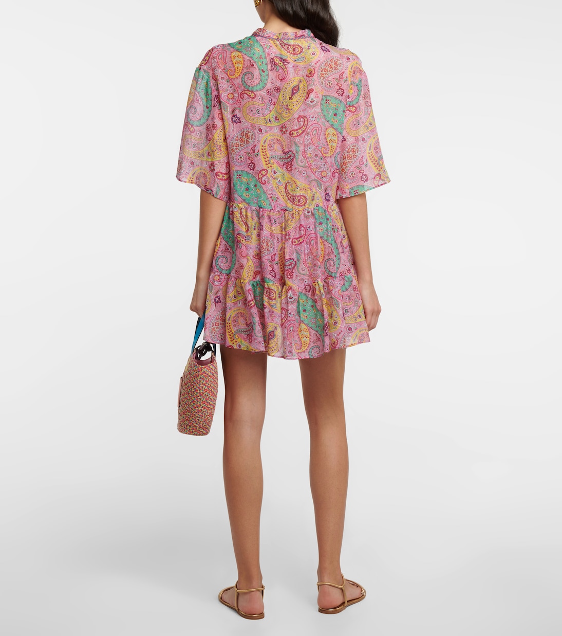 Minikleid aus Baumwolle und Seide | Etro