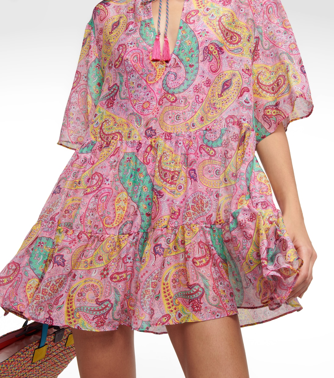 Minikleid aus Baumwolle und Seide | Etro