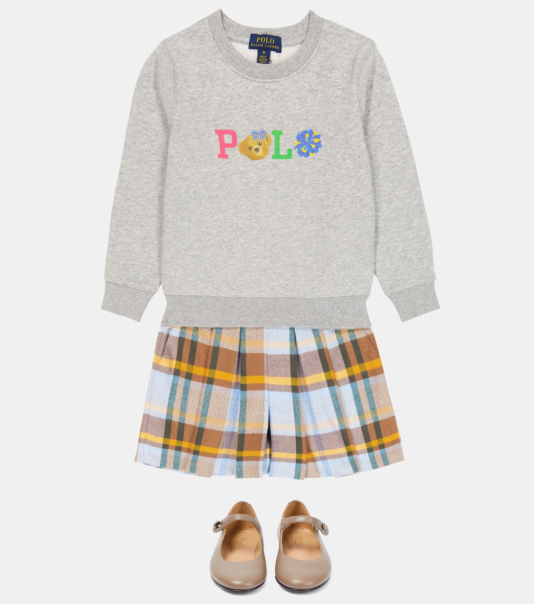 Logo棉质混纺运动衫 | Polo Ralph Lauren Kids
