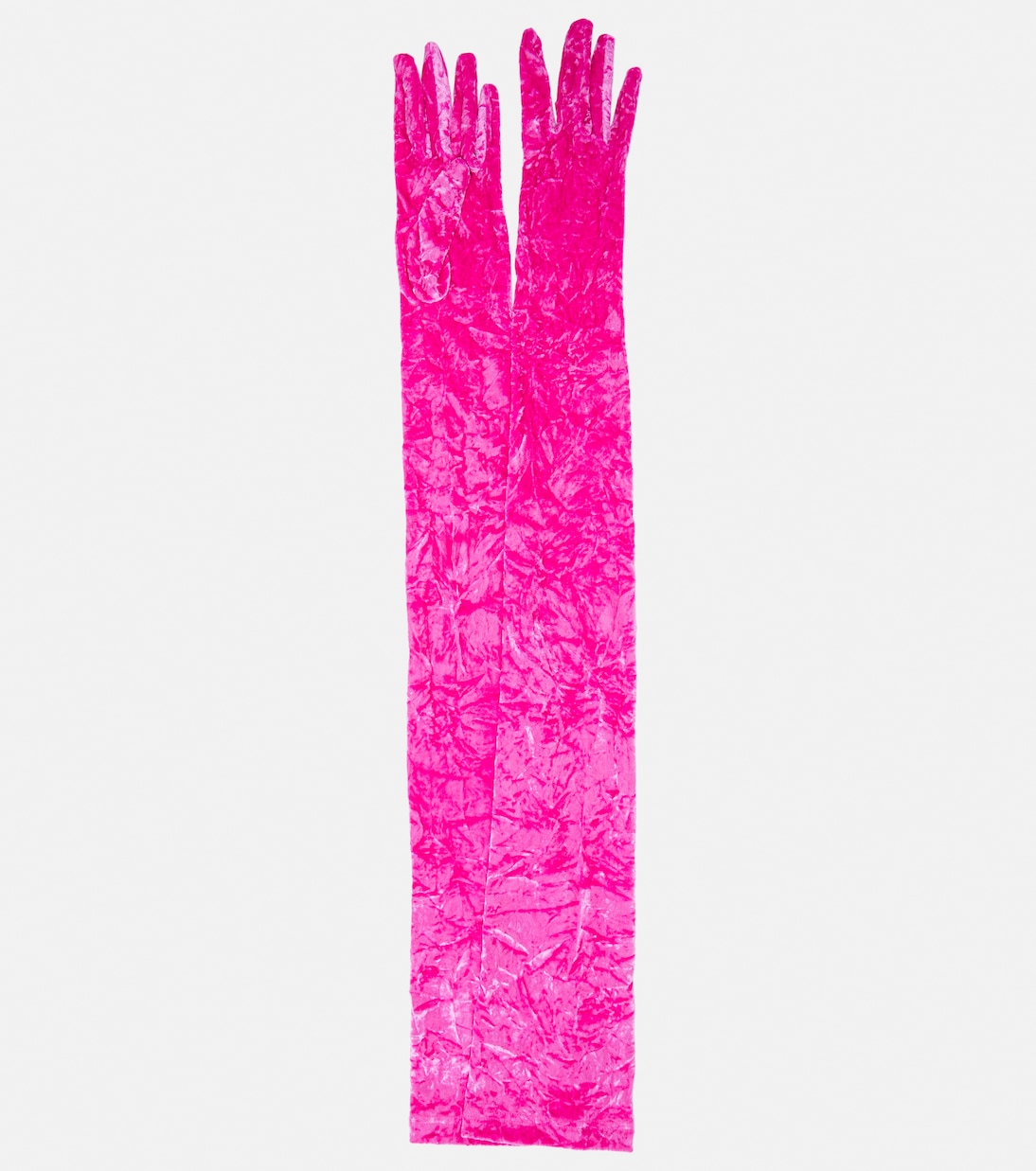 Handschuhe aus Samt | Versace